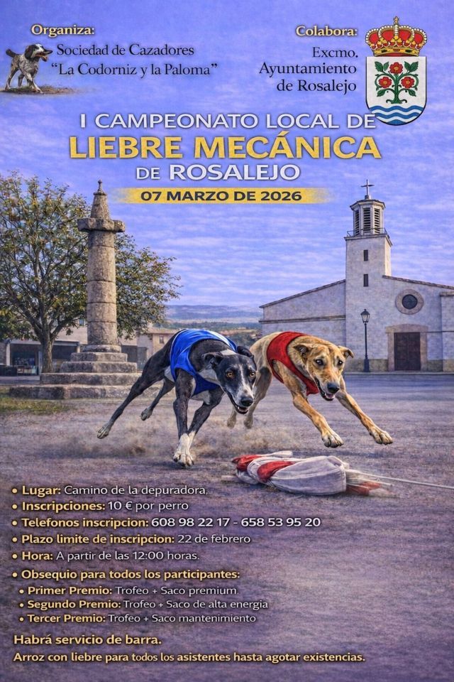 I Campeonato Local de Liebre Mecánica - Rosalejo (Cáceres)
