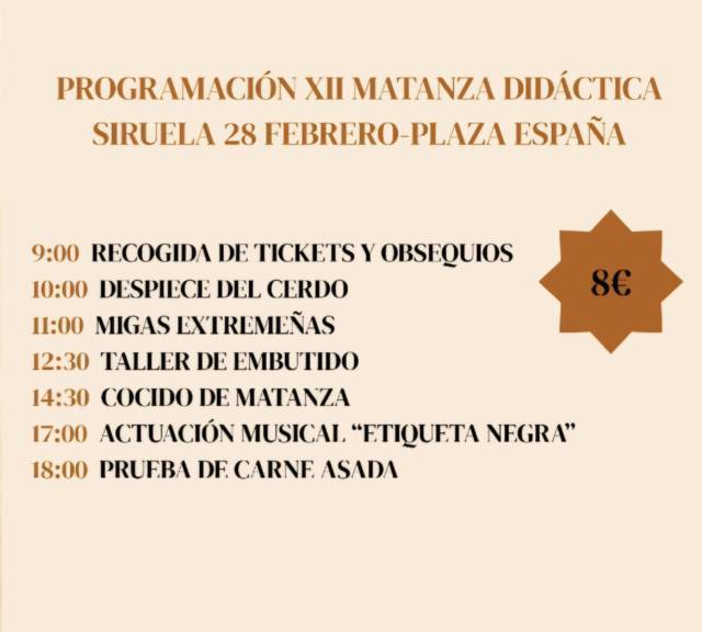 XII Matanza Didáctica - Siruela (Badajoz) 2