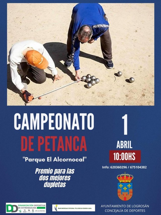Campeonato de petanca de Semana Santa (2026) - Logrosán (Cáceres)