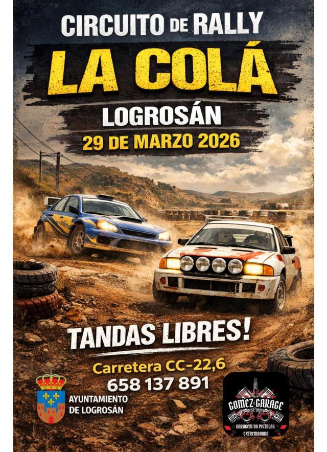 Circuito de rally la Colá (2026) - Logrosán (Cáceres)