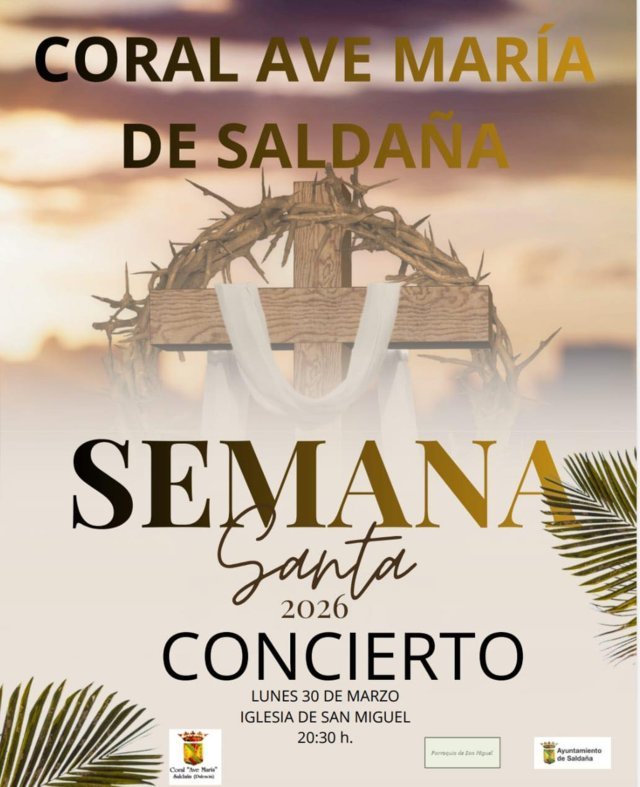 Concierto de la Coral Ave María (2026) - Saldaña (Palencia)