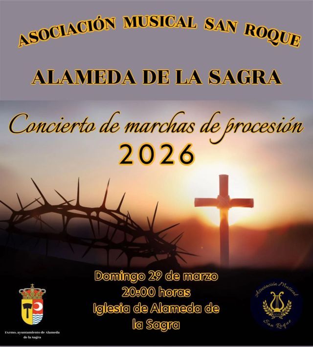 Concierto de marchas de procesión (2026) - Alameda de la Sagra (Toledo)