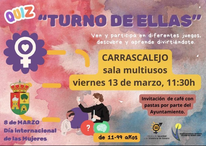Día Internacional de la Mujer (2026) - Carrascalejo (Cáceres)