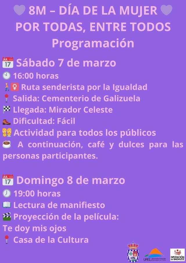 Día Internacional de la Mujer (2026) - Esparragosa de Lares (Badajoz)