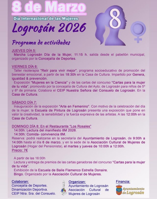 Día Internacional de la Mujer (2026) - Logrosán (Cáceres)