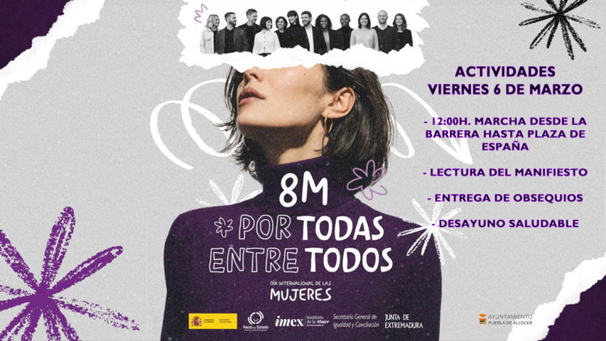 Día Internacional de la Mujer (2026) - Puebla de Alcocer (Badajoz)