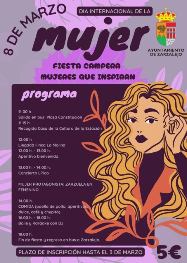 Día Internacional de la Mujer (2026) - Zarzalejo (Madrid)