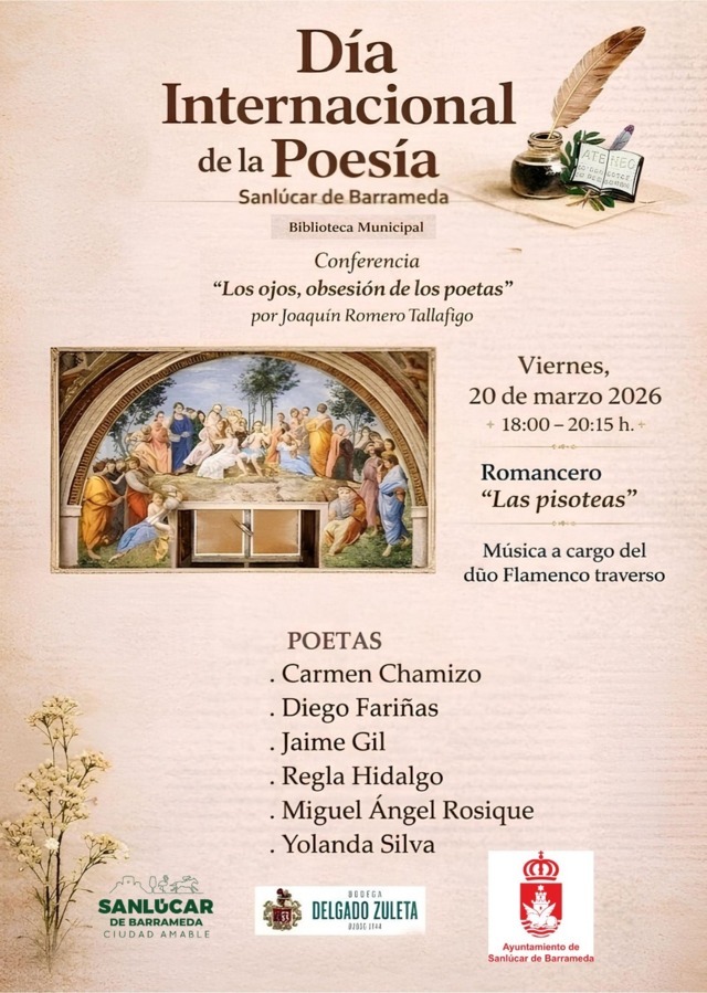 Día Internacional de la Poesía (2026) - Sanlúcar de Barrameda (Cádiz)