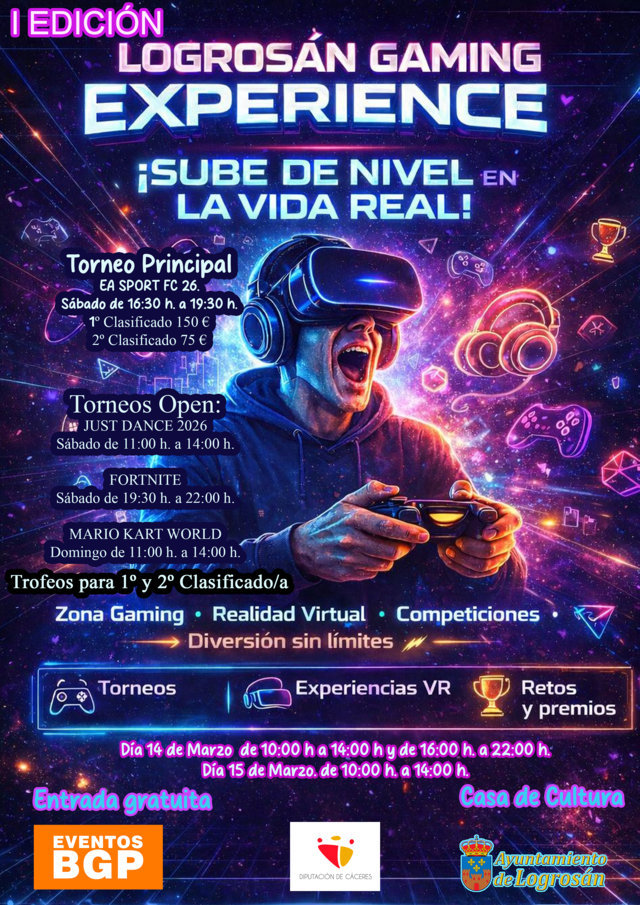 I Logrosán Gaming Experiencie - Logrosán (Cáceres)
