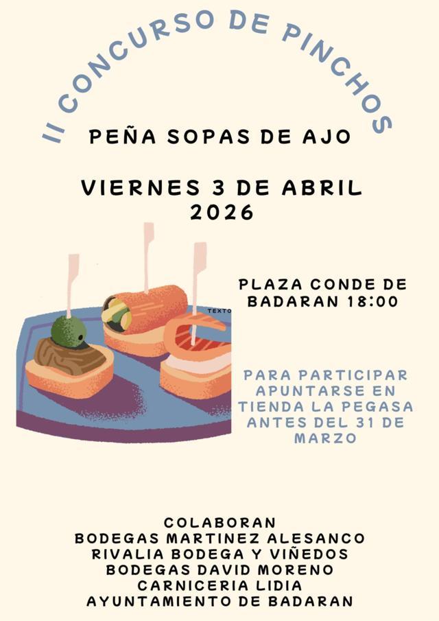 II Concurso de Pinchos - Badarán (La Rioja)