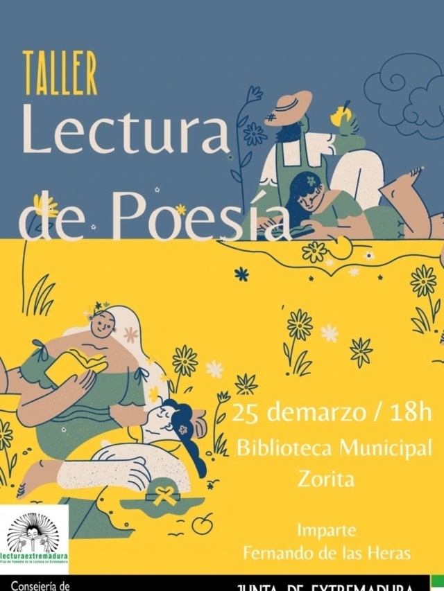Taller de lectura de poesía (2026) - Zorita (Cáceres)