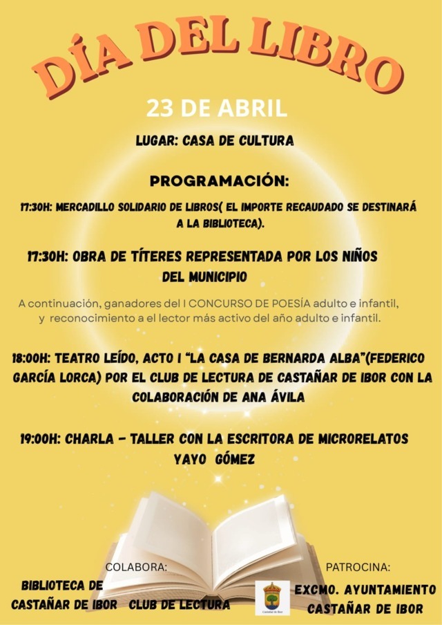 Día del Libro (2026) - Castañar de Ibor (Cáceres)