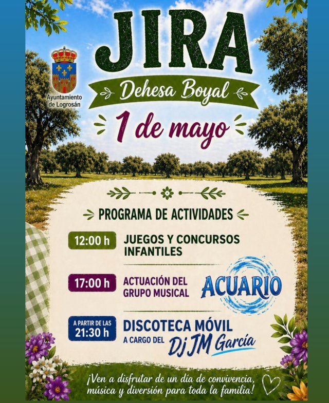Jira 1º de Mayo (2026) - Logrosán (Cáceres)