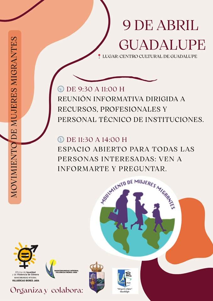 Jornadas informativas del Movimiento Migrantes de Extremadura (2026) - Guadalupe (Cáceres)