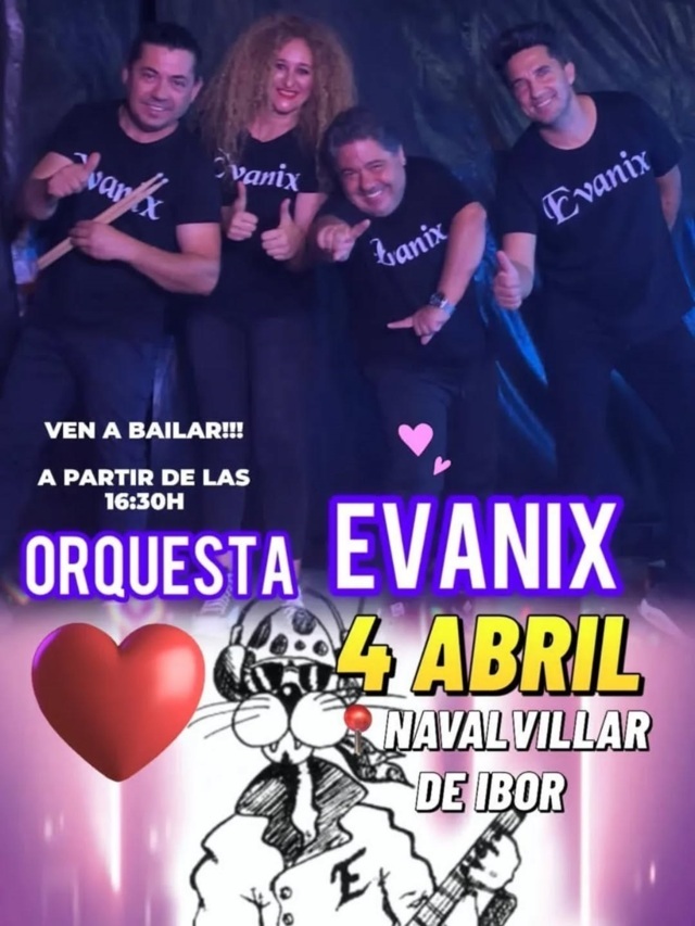 Orquesta Evanix (2026) - Navalvillar de Ibor (Cáceres)