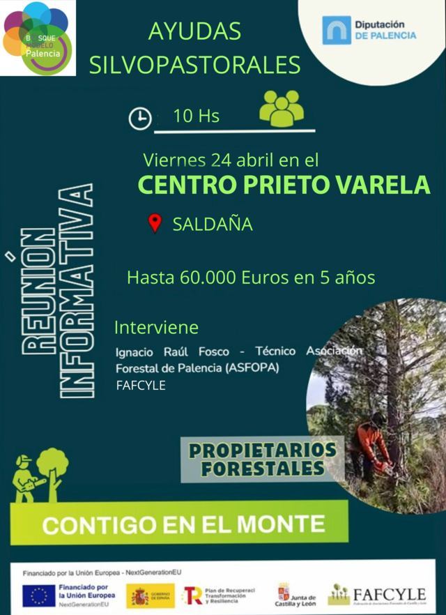 Reunión informativa sobre las ayudas silvopastorales (2026) - Saldaña (Palencia)