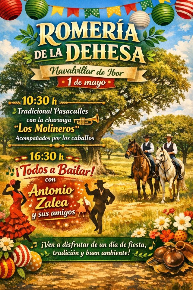 Romería de la Dehesa (2026) - Navalvillar de Ibor (Cáceres)