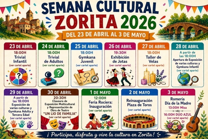 Semana Cultural (2026) - Zorita (Cáceres)