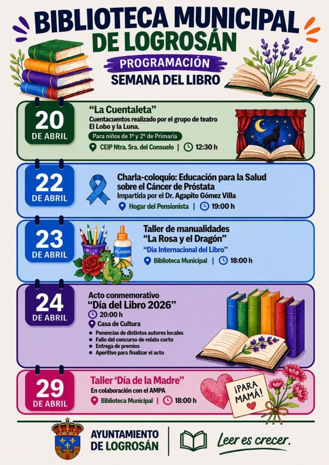 Semana del Libro (2026) - Logrosán (Cáceres)
