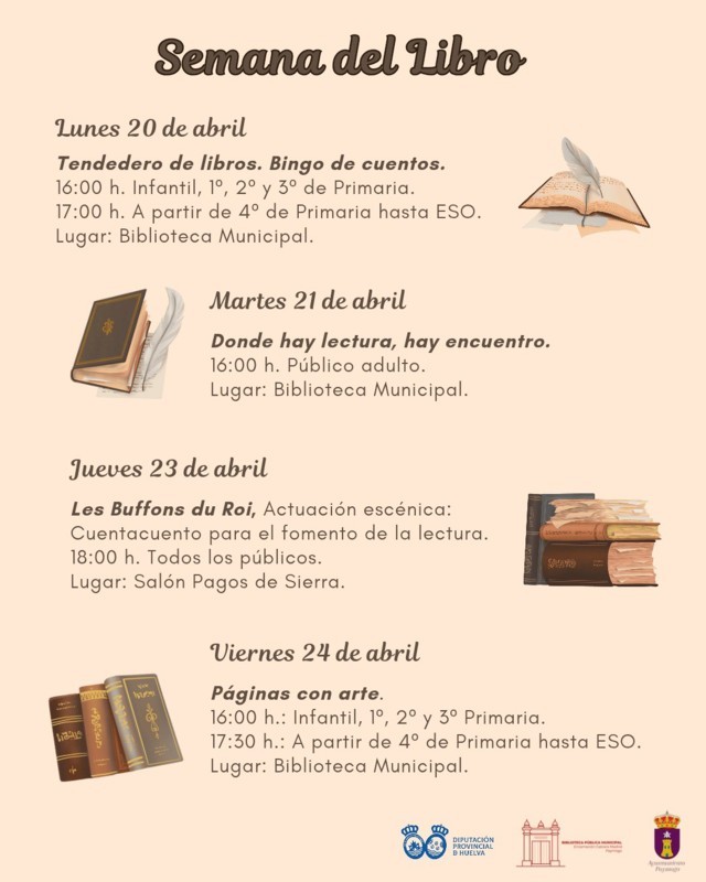 Semana del Libro (2026) - Paymogo (Huelva)