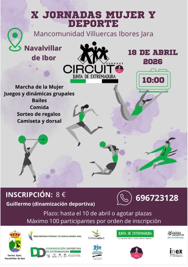 X Jornadas Mujer y Deporte - Navalvillar de Ibor (Cáceres)