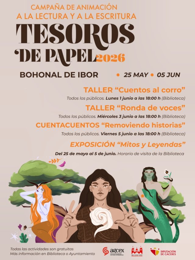Campaña de animación a la lectura y a la escritura (2026) - Bohonal de Ibor (Cáceres)