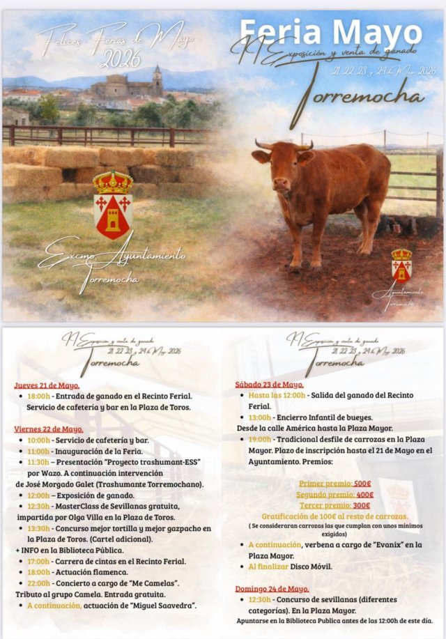 Feria de Mayo (2026) - Torremocha (Cáceres)