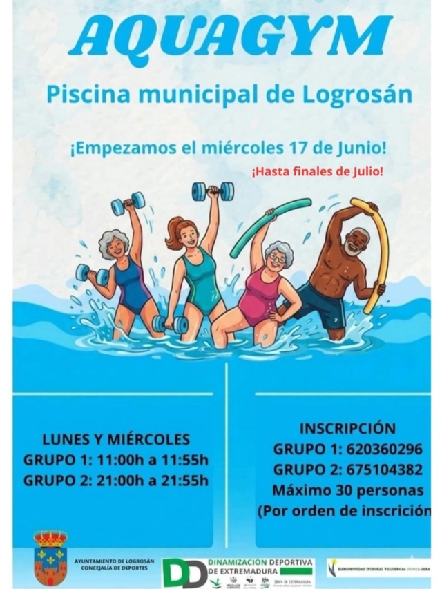 Aquagym (2026) - Logrosán (Cáceres)