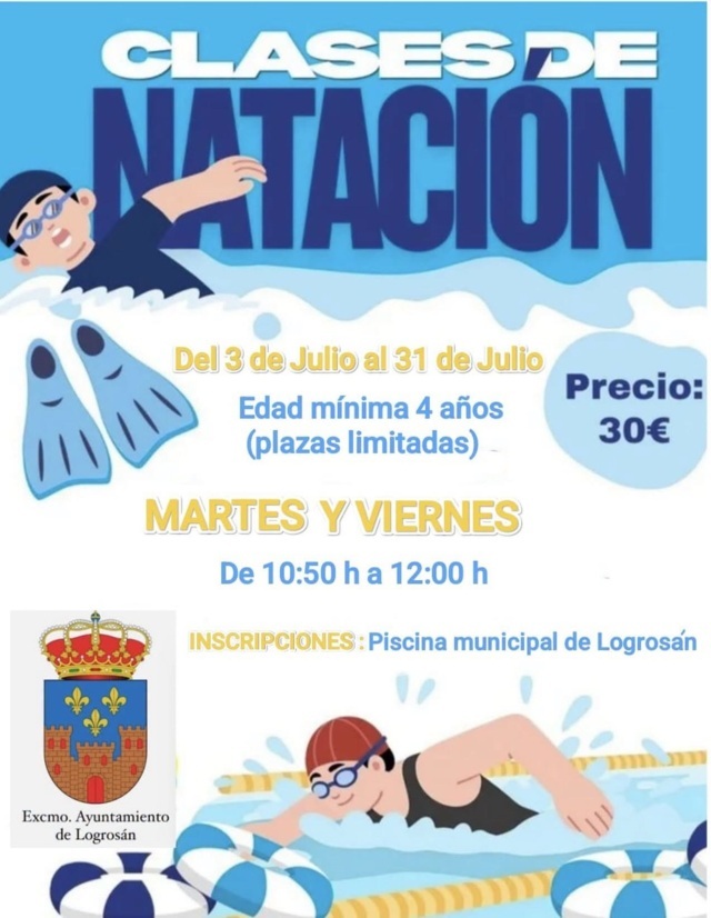 Clases de natación (2026) - Logrosán (Cáceres)