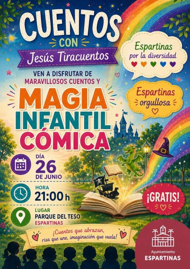 Cuentos con Jesús Tiracuentos (2026) - Espartinas (Sevilla)