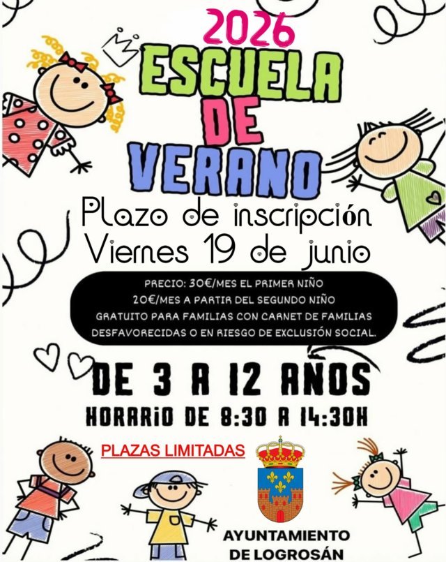 Escuela de verano (2026) - Logrosán (Cáceres)