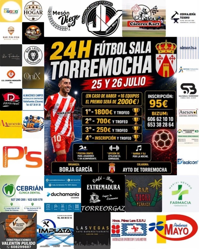 24 horas de fútbol sala (2026) - Torremocha (Cáceres)