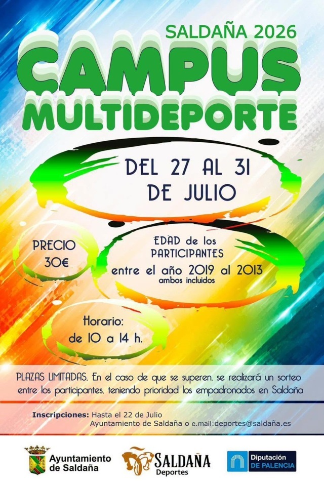 Campus multideporte (2026) - Saldaña (Palencia)