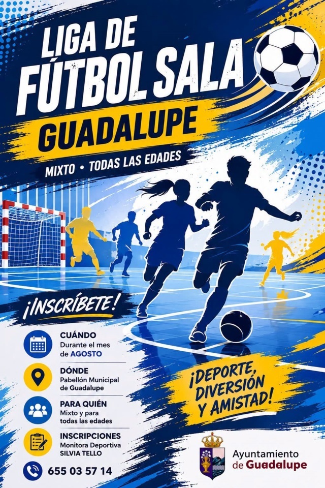 Liga de fútbol sala de verano (2026) - Guadalupe (Cáceres)