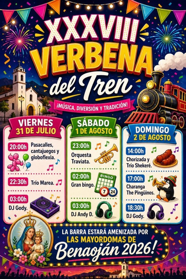 XXXVIII Verbena del Tren - Benaoján (Málaga)