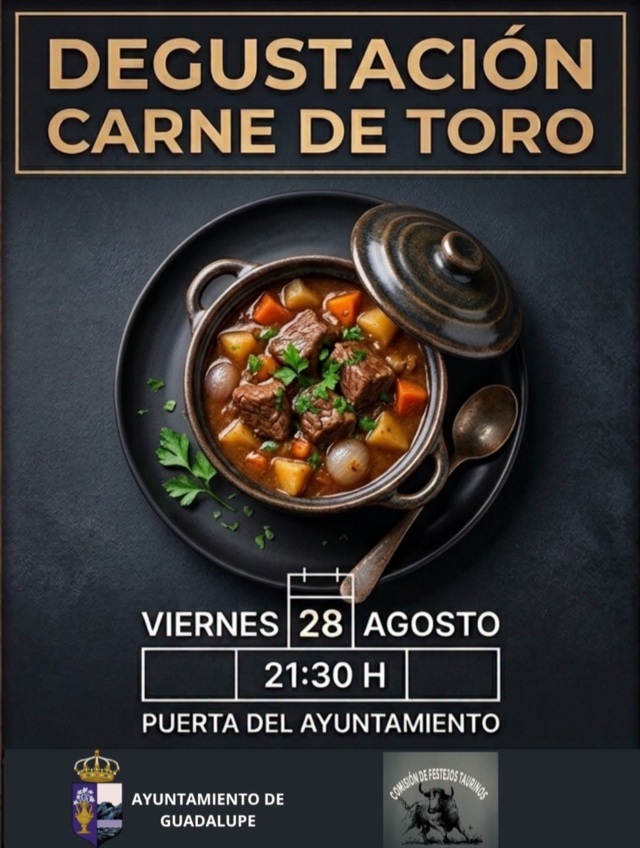Degustación de carne de toro (2026) - Guadalupe (Cáceres)