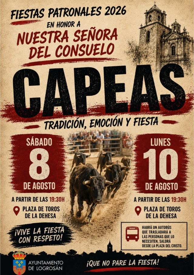 Festejos taurinos (2026) - Logrosán (Cáceres) 1