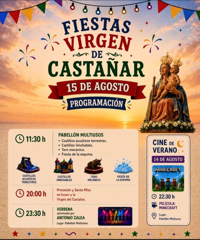 Fiestas de la Virgen de Castañar (2026) - Castañar de Ibor (Cáceres)