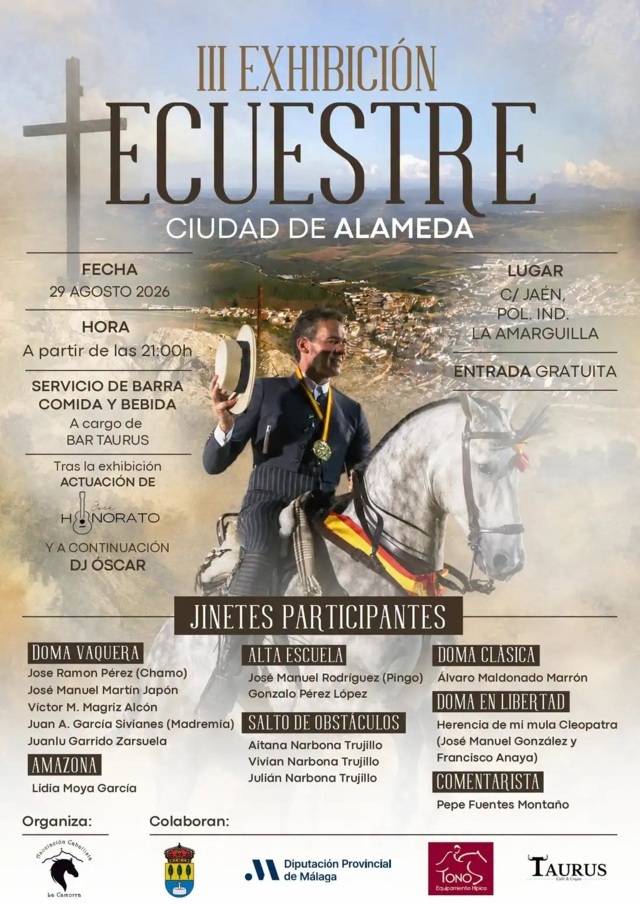 III Exhibición Ecuestre - Alameda (Málaga)