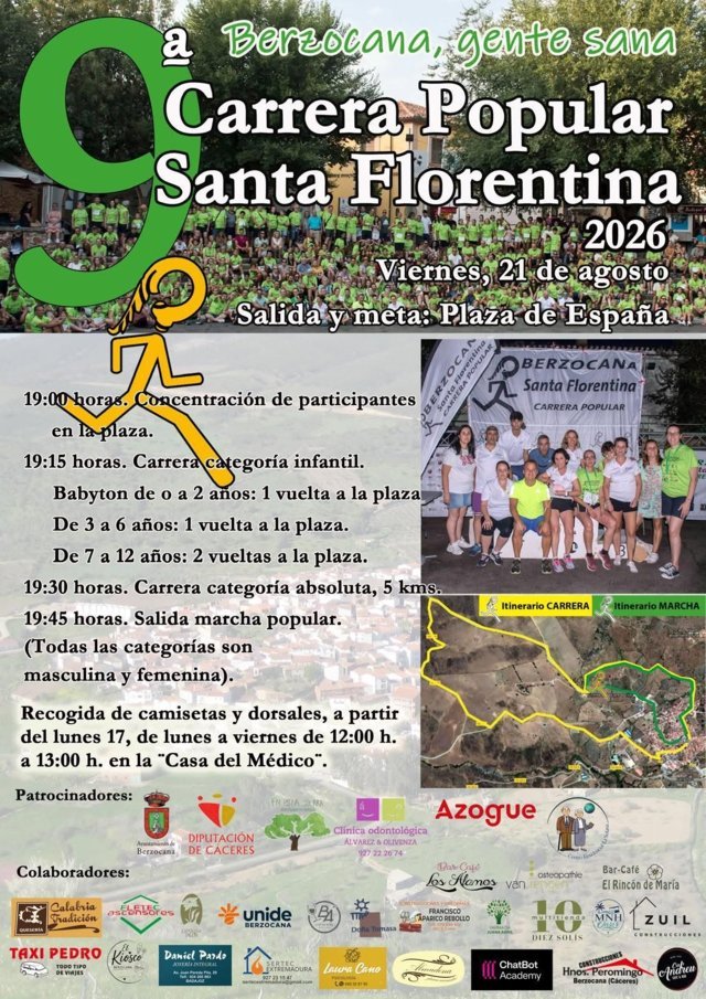 IX Carrera Popular de Santa Florentina - Berzocana (Cáceres)