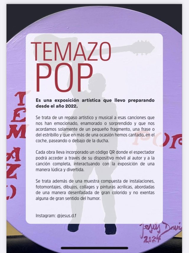 Exposición 'Temazo Pop' (2026) - Guadalupe (Cáceres) 2