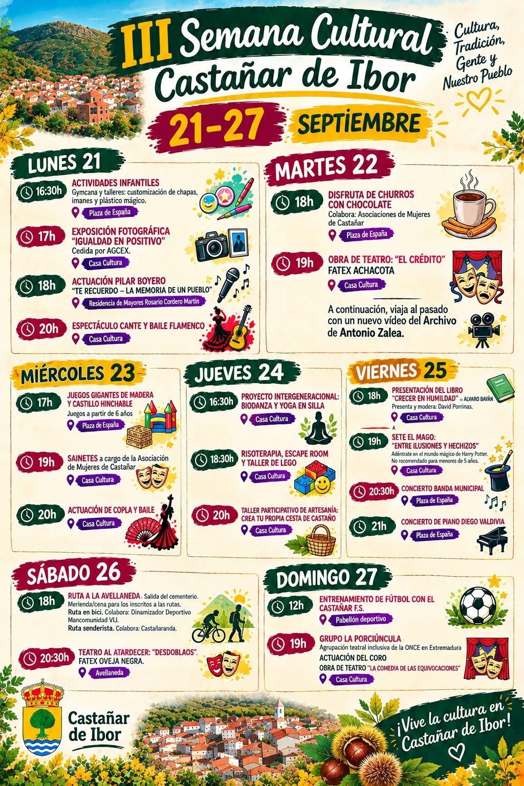 III Semana Cultural - Castañar de Ibor (Cáceres)