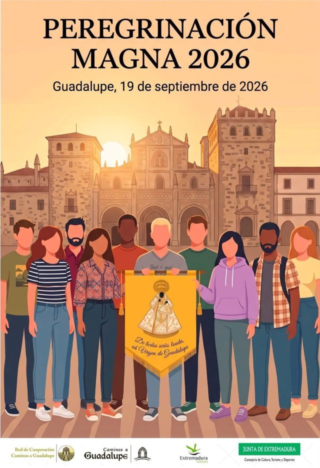 Peregrinación magna (2026) - Guadalupe (Cáceres)