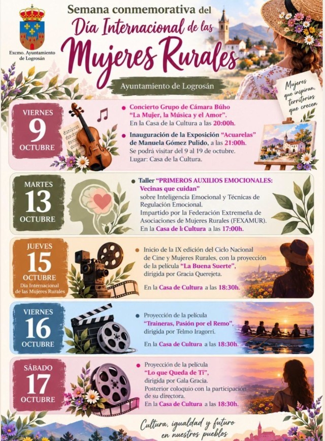 Día Internacional de las Mujeres Rurales (2026) - Logrosán (Cáceres)