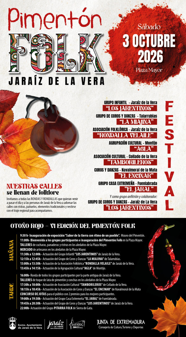 Pimentón Folk (2026) - Jaraíz de la Vera (Cáceres)