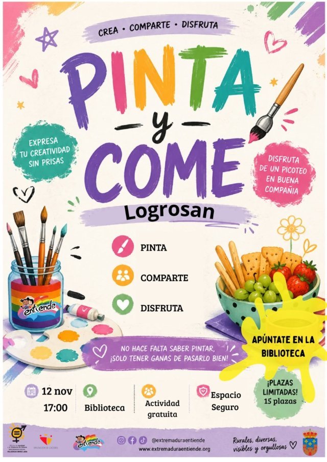 Taller de pinta y come (2026) - Logrosán (Cáceres)